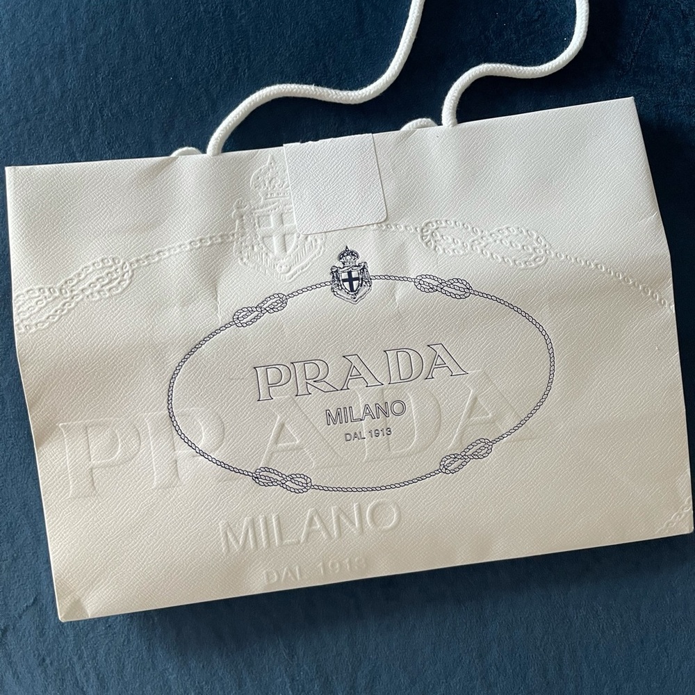 Prada Shopping Bag
